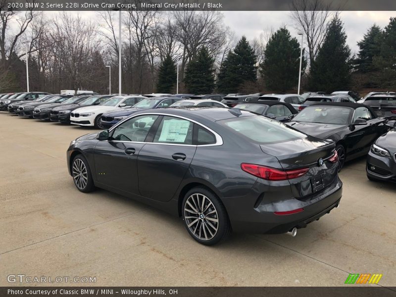 Mineral Grey Metallic / Black 2020 BMW 2 Series 228i xDrive Gran Coupe