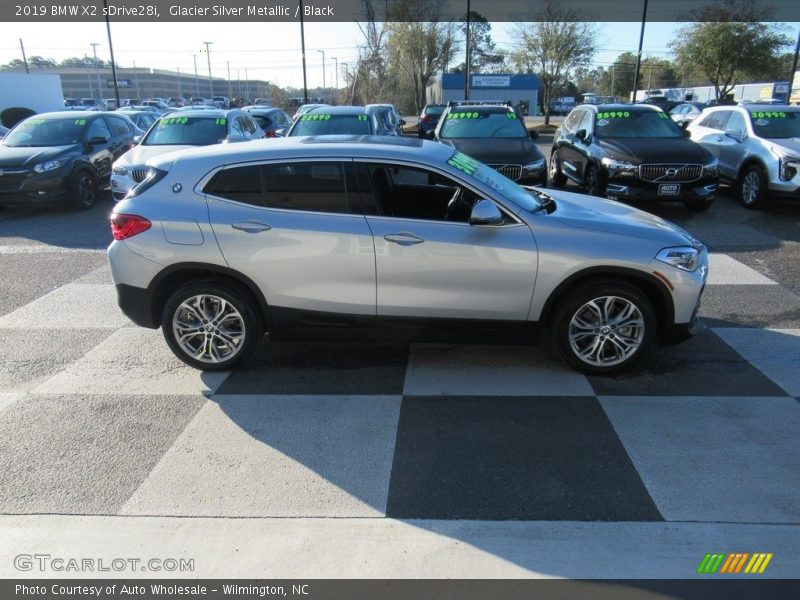 Glacier Silver Metallic / Black 2019 BMW X2 sDrive28i