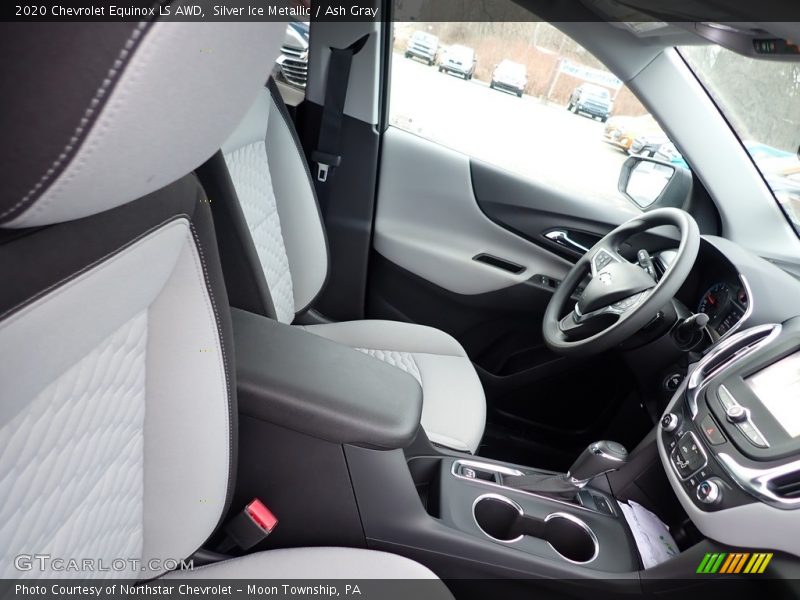 Silver Ice Metallic / Ash Gray 2020 Chevrolet Equinox LS AWD
