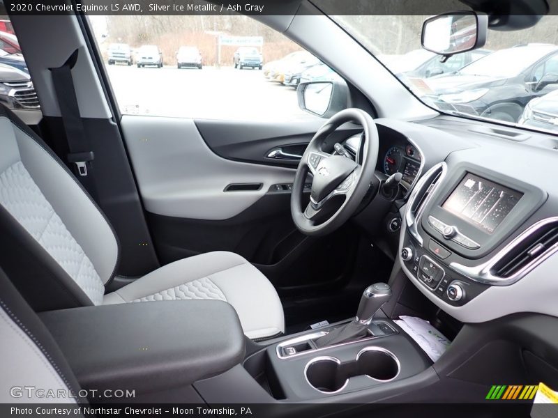Silver Ice Metallic / Ash Gray 2020 Chevrolet Equinox LS AWD