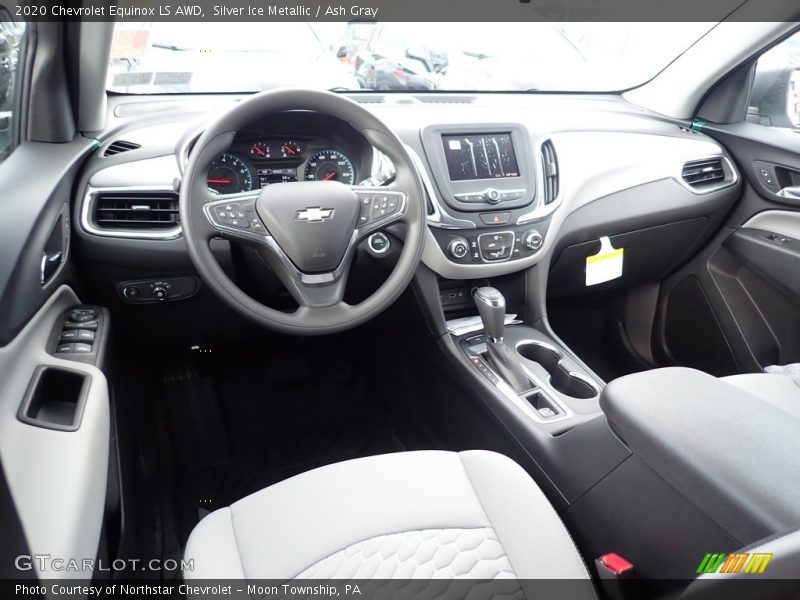  2020 Equinox LS AWD Ash Gray Interior