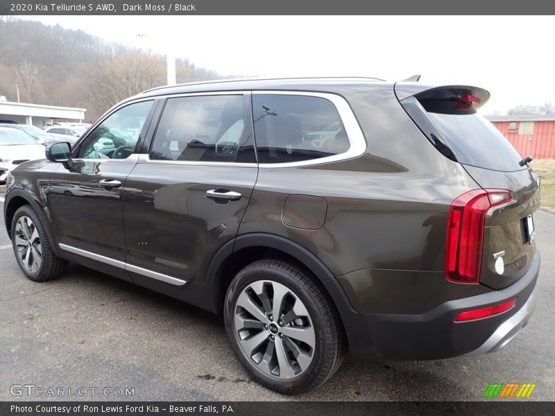 Dark Moss / Black 2020 Kia Telluride S AWD