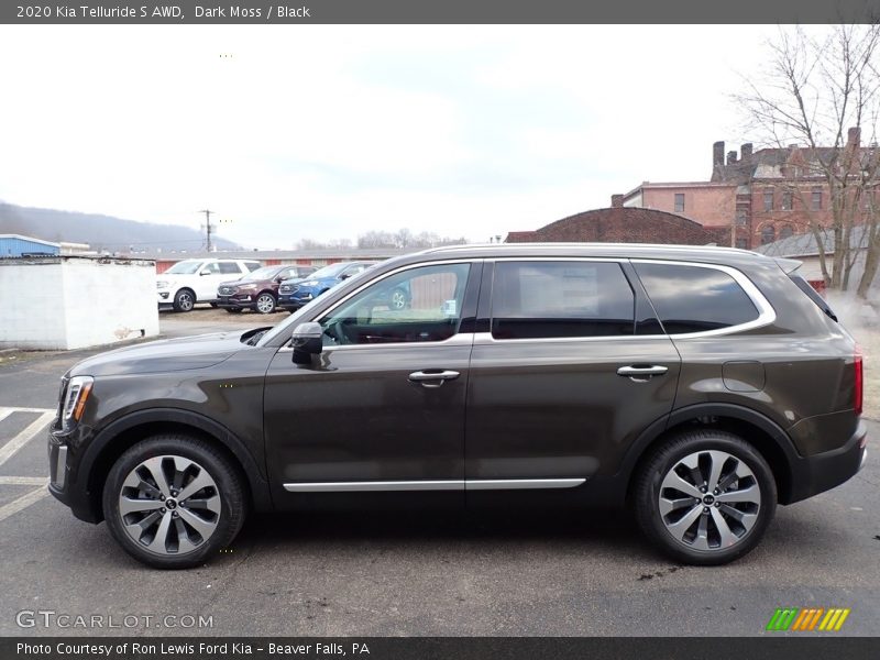 Dark Moss / Black 2020 Kia Telluride S AWD