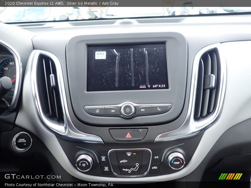 Silver Ice Metallic / Ash Gray 2020 Chevrolet Equinox LS AWD