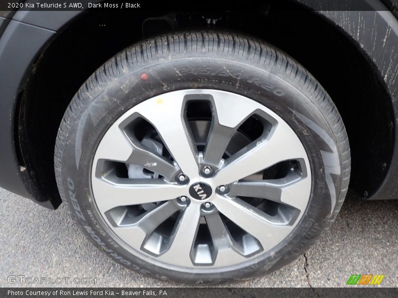 Dark Moss / Black 2020 Kia Telluride S AWD