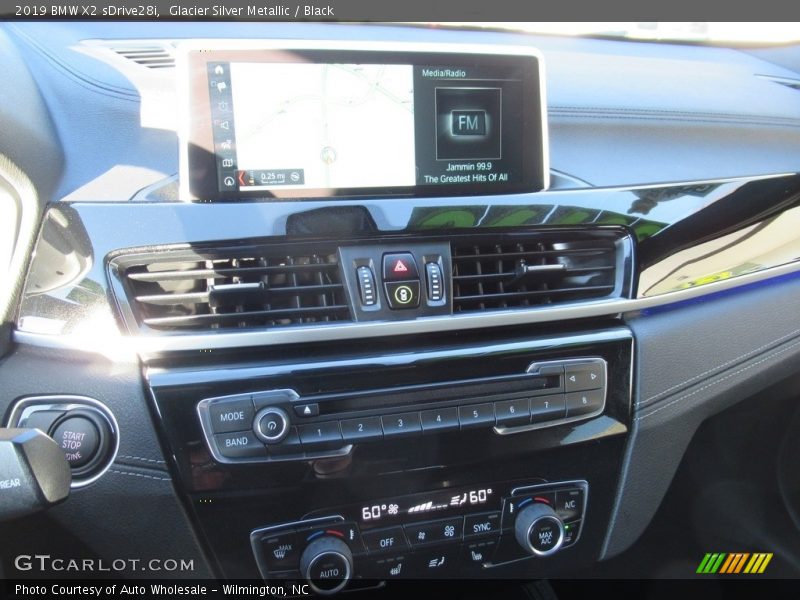 Glacier Silver Metallic / Black 2019 BMW X2 sDrive28i