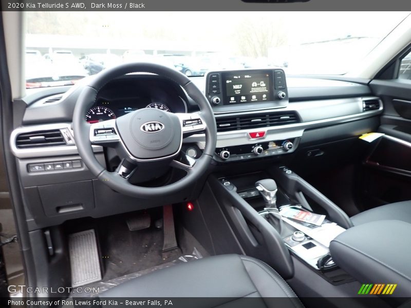 Dark Moss / Black 2020 Kia Telluride S AWD