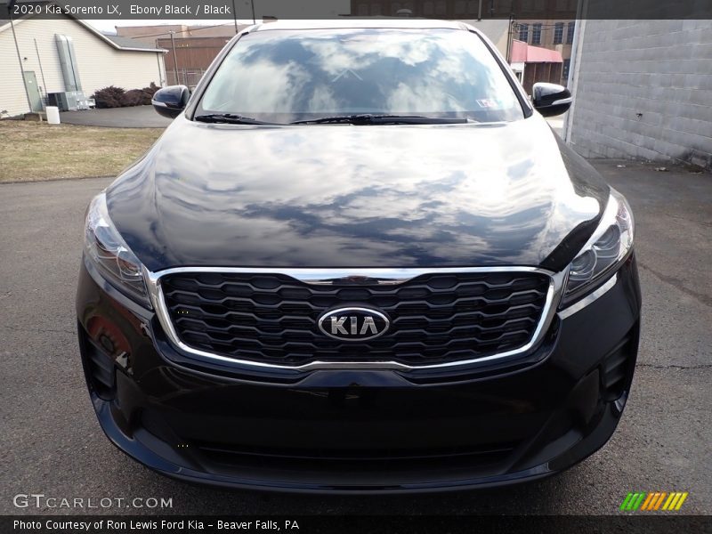 Ebony Black / Black 2020 Kia Sorento LX
