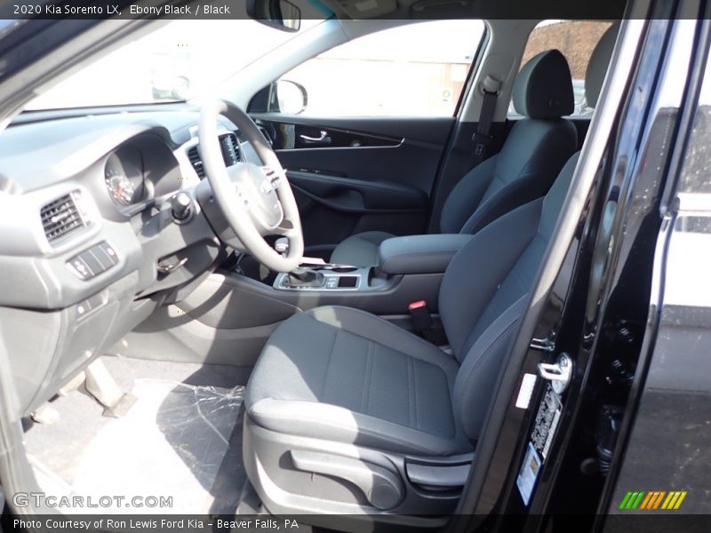 Ebony Black / Black 2020 Kia Sorento LX