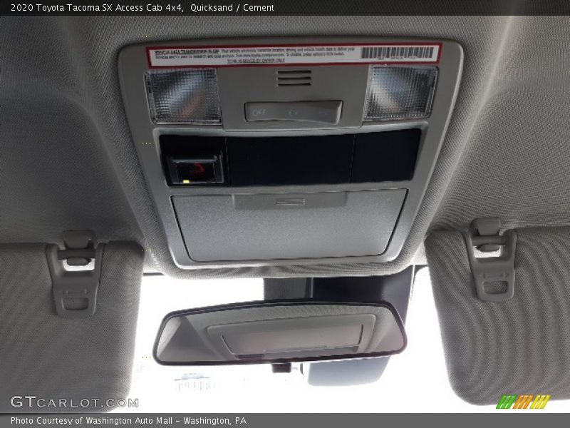 Quicksand / Cement 2020 Toyota Tacoma SX Access Cab 4x4