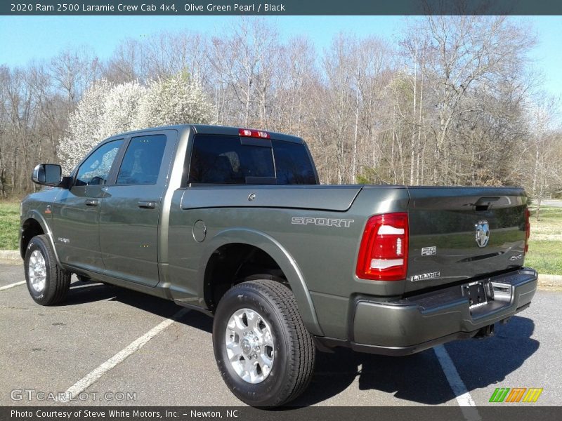 Olive Green Pearl / Black 2020 Ram 2500 Laramie Crew Cab 4x4