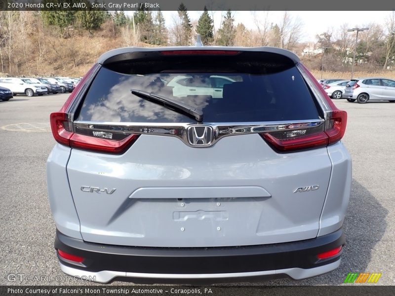 Sonic Gray Pearl / Black 2020 Honda CR-V EX AWD