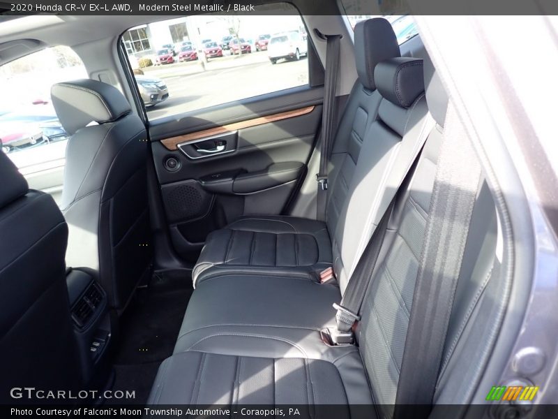 Modern Steel Metallic / Black 2020 Honda CR-V EX-L AWD