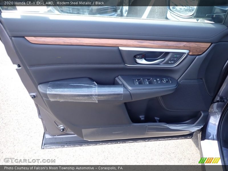 Modern Steel Metallic / Black 2020 Honda CR-V EX-L AWD