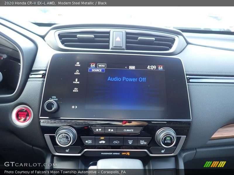 Modern Steel Metallic / Black 2020 Honda CR-V EX-L AWD