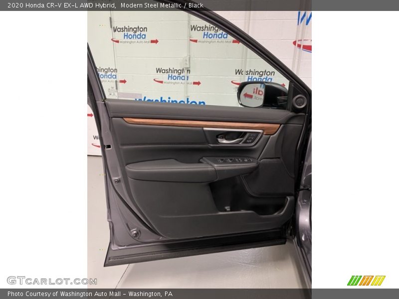 Modern Steel Metallic / Black 2020 Honda CR-V EX-L AWD Hybrid