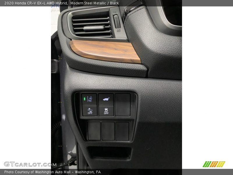 Modern Steel Metallic / Black 2020 Honda CR-V EX-L AWD Hybrid