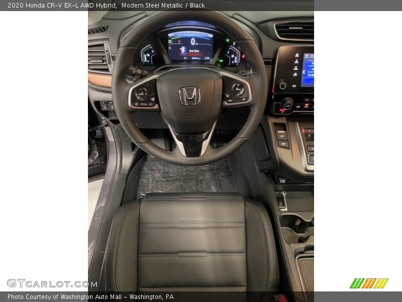 Modern Steel Metallic / Black 2020 Honda CR-V EX-L AWD Hybrid