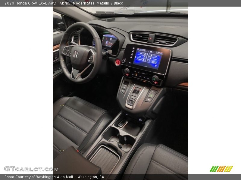 Modern Steel Metallic / Black 2020 Honda CR-V EX-L AWD Hybrid