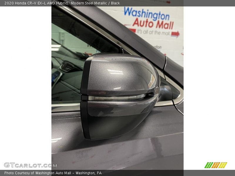 Modern Steel Metallic / Black 2020 Honda CR-V EX-L AWD Hybrid