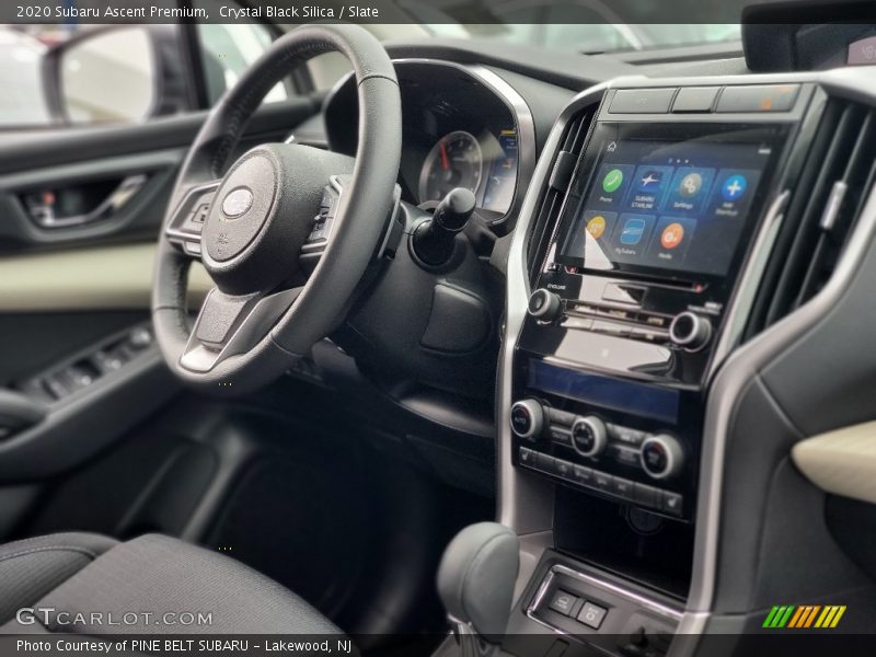 Crystal Black Silica / Slate 2020 Subaru Ascent Premium