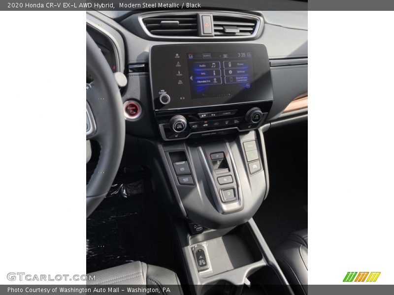 Modern Steel Metallic / Black 2020 Honda CR-V EX-L AWD Hybrid