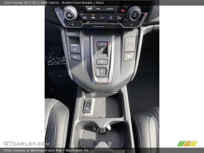Modern Steel Metallic / Black 2020 Honda CR-V EX-L AWD Hybrid