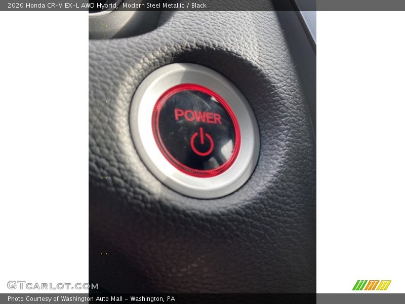 Modern Steel Metallic / Black 2020 Honda CR-V EX-L AWD Hybrid