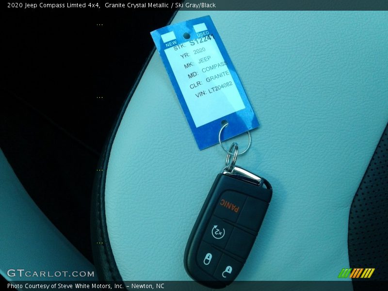 Granite Crystal Metallic / Ski Gray/Black 2020 Jeep Compass Limted 4x4