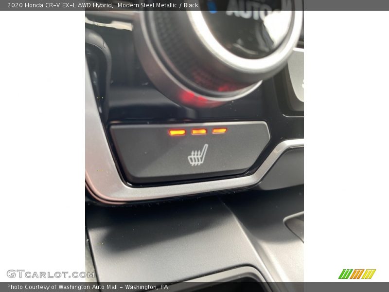 Modern Steel Metallic / Black 2020 Honda CR-V EX-L AWD Hybrid