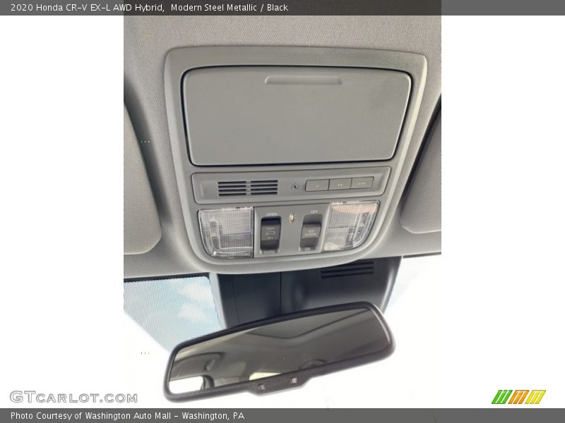 Modern Steel Metallic / Black 2020 Honda CR-V EX-L AWD Hybrid