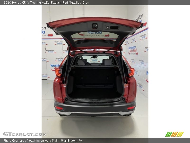 Radiant Red Metallic / Gray 2020 Honda CR-V Touring AWD
