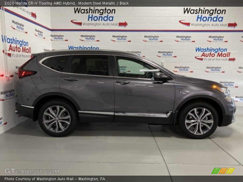Modern Steel Metallic / Black 2020 Honda CR-V Touring AWD Hybrid