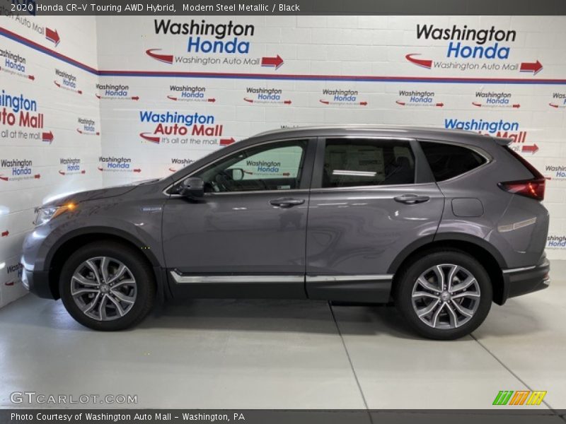 Modern Steel Metallic / Black 2020 Honda CR-V Touring AWD Hybrid