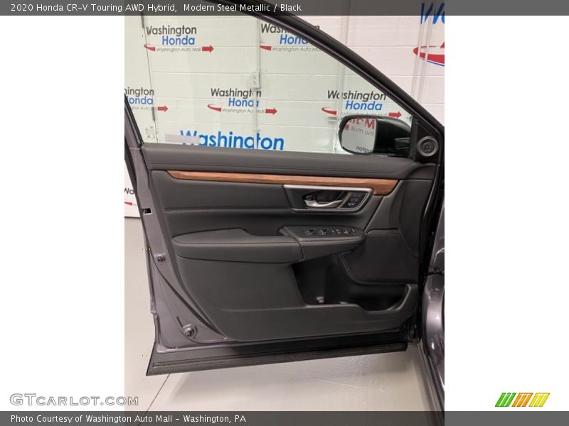 Modern Steel Metallic / Black 2020 Honda CR-V Touring AWD Hybrid
