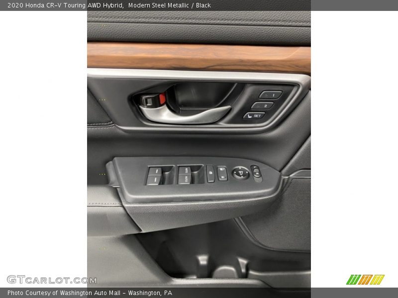 Modern Steel Metallic / Black 2020 Honda CR-V Touring AWD Hybrid