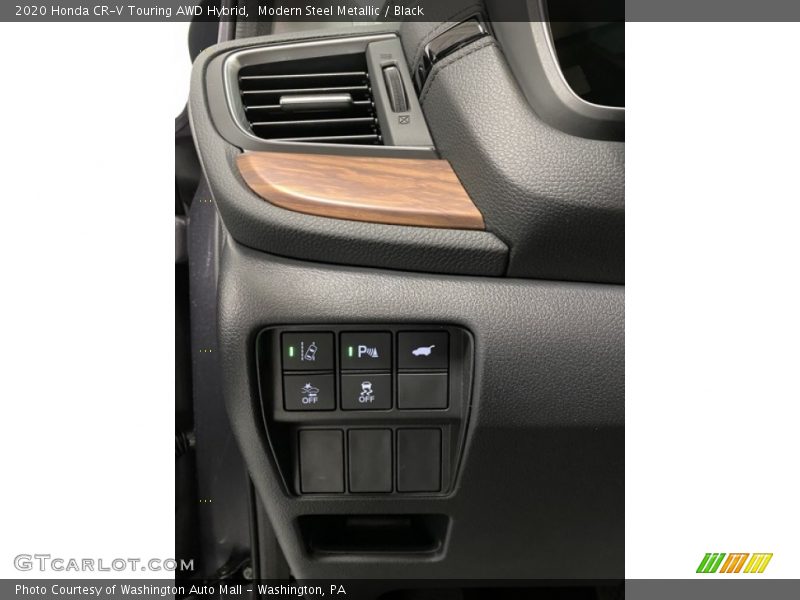 Modern Steel Metallic / Black 2020 Honda CR-V Touring AWD Hybrid