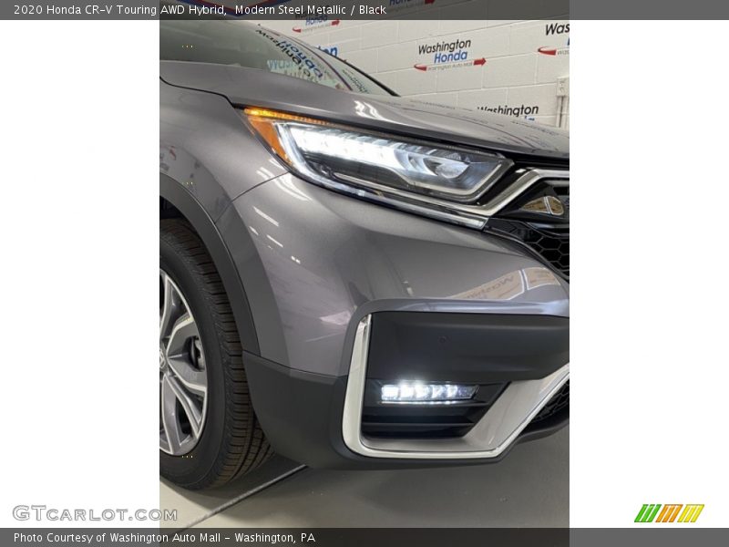 Modern Steel Metallic / Black 2020 Honda CR-V Touring AWD Hybrid