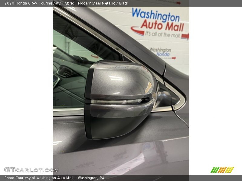 Modern Steel Metallic / Black 2020 Honda CR-V Touring AWD Hybrid