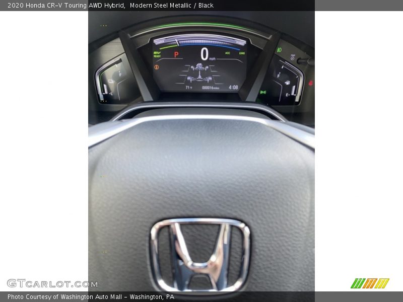 Modern Steel Metallic / Black 2020 Honda CR-V Touring AWD Hybrid