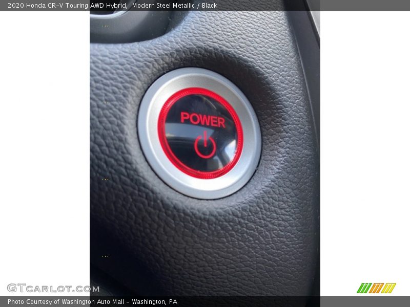 Modern Steel Metallic / Black 2020 Honda CR-V Touring AWD Hybrid