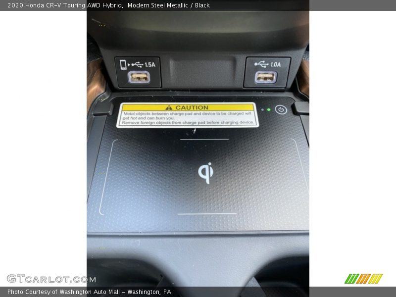 Modern Steel Metallic / Black 2020 Honda CR-V Touring AWD Hybrid