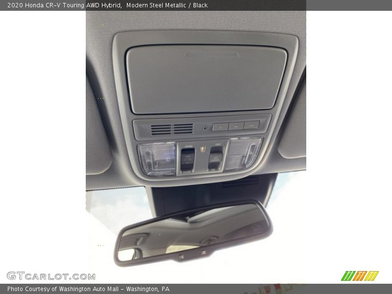 Modern Steel Metallic / Black 2020 Honda CR-V Touring AWD Hybrid