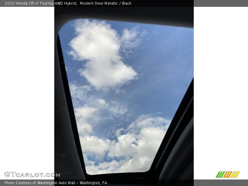 Modern Steel Metallic / Black 2020 Honda CR-V Touring AWD Hybrid