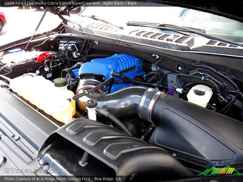  2020 F150 Shelby Cobra Edition SuperCrew 4x4 Engine - 5.0 Liter Shelby Supercharged DOHC 32-Valve Ti-VCT E85 V8