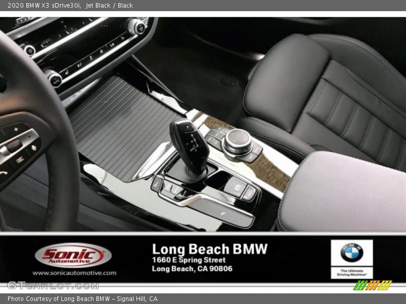 Jet Black / Black 2020 BMW X3 sDrive30i
