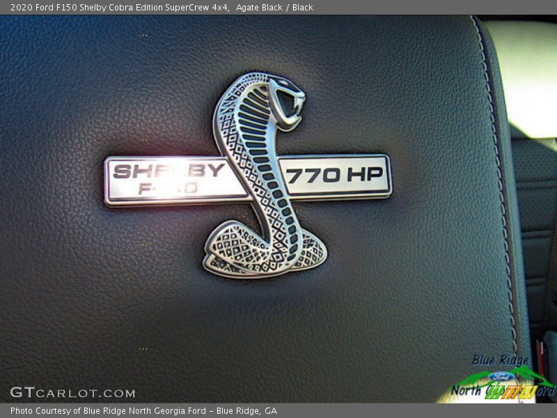 Agate Black / Black 2020 Ford F150 Shelby Cobra Edition SuperCrew 4x4
