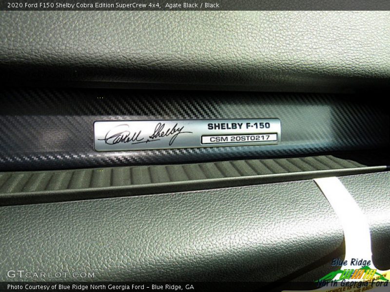 Agate Black / Black 2020 Ford F150 Shelby Cobra Edition SuperCrew 4x4