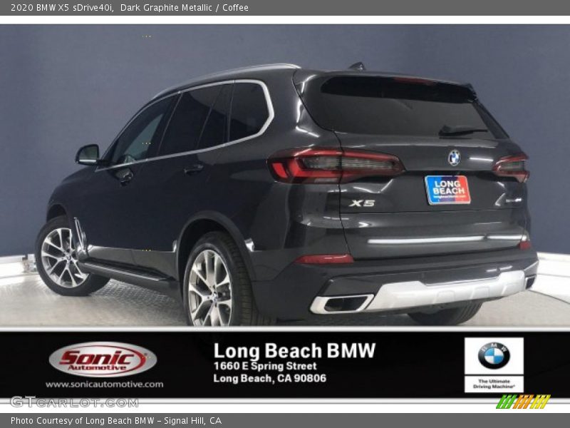 Dark Graphite Metallic / Coffee 2020 BMW X5 sDrive40i