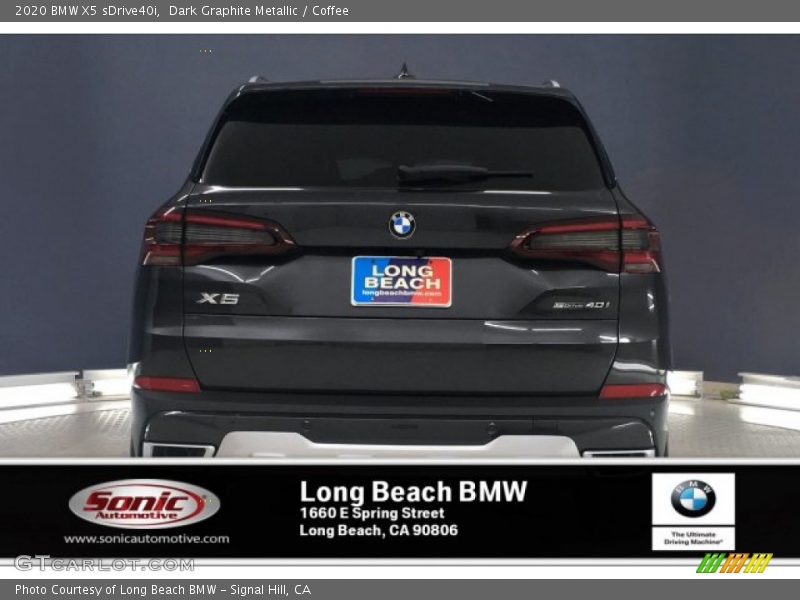 Dark Graphite Metallic / Coffee 2020 BMW X5 sDrive40i